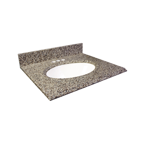 31" Vanity - Top China Undermount Sink - Murcia Brown