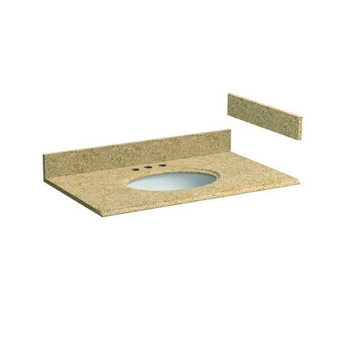 37" Vanity - Top China Undermount Sink - Mohave Beige