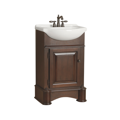 Meuble-lavabo 22 1/2 po « Avonwood » 1 porte, tabac