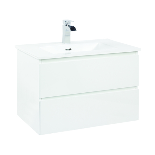 "Marleau" Vanity with Top 29½" - 2 Drawers - White
