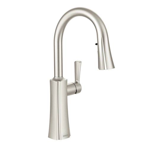 Robinet de cuisine à levier avec bec amovible « Etch », inox