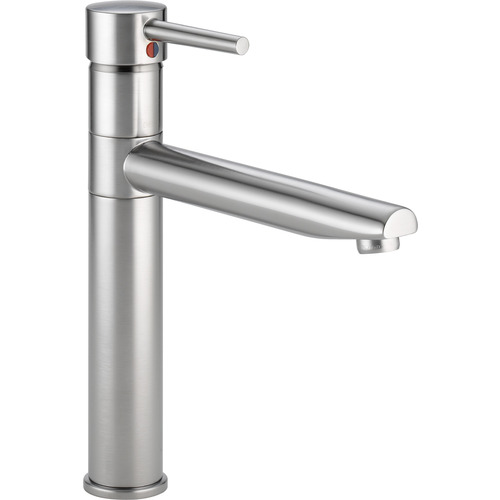 Single Handle Kitchen Faucet - "Trinsic" - Arctic Stainless