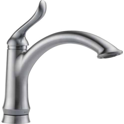Single Handle Kitchen Faucet - "Linden" - Arctic Stainless