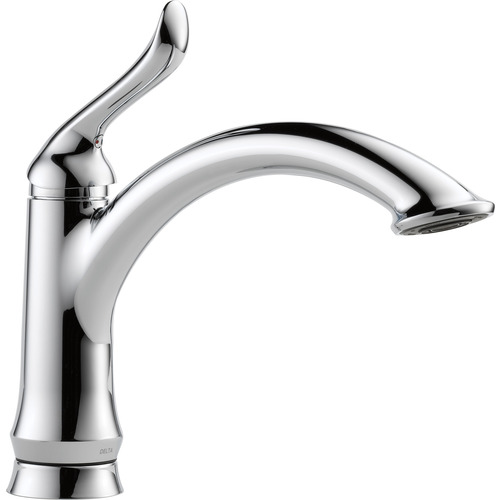 Single Handle Kitchen Faucet - "Linden" - Chrome
