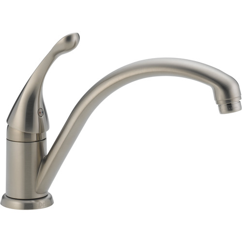 Single Handle Kitchen Faucet - "Collins" - Stainless Steel