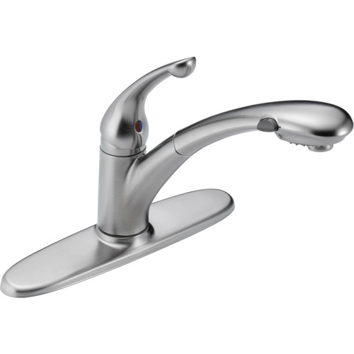 Single Handle Kitchen Faucet - "Signature" - Arctic Stainless