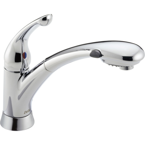 Robinet de lavabo central « Soline », chrome