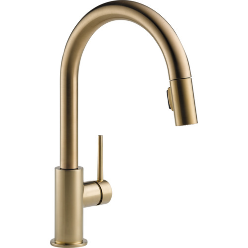 Robinet de cuisine bec amovible « Trinsic », Champagne Bronze