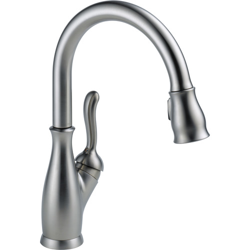 Single Handle Kitchen Faucet - "Leland" - Arctic Stainless