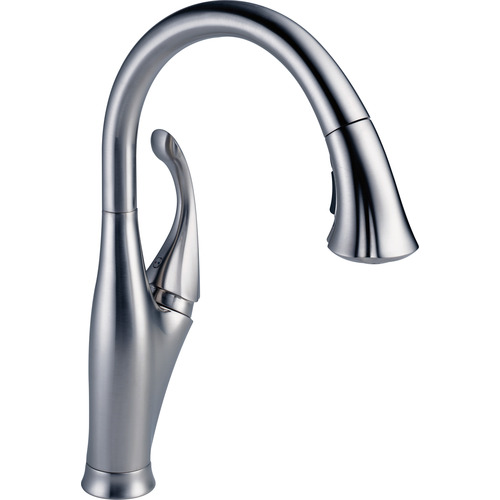 Robinet de cuisine économe « Addison », Inox Arctic
