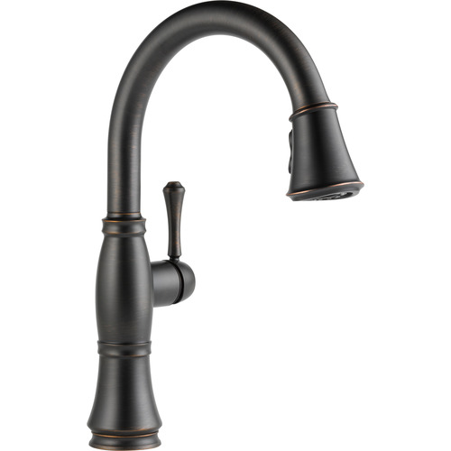 Single Handle Kitchen Faucet - "Cassidy" - Venetian Bronze