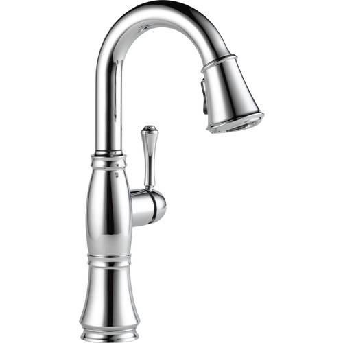 Single Handle Pull-Down Bar/Prep Faucet - "Cassidy" - Chrome