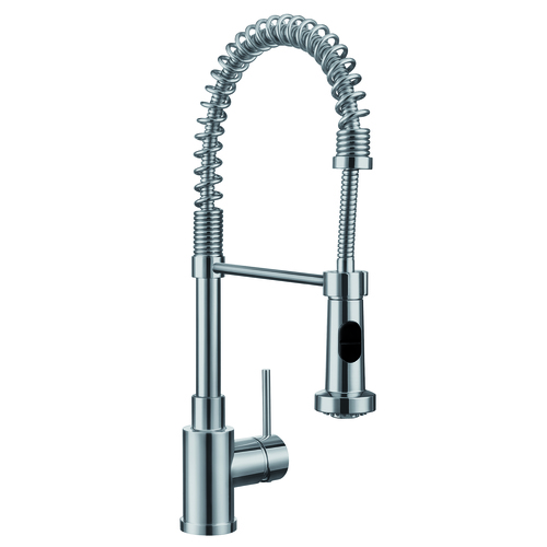 Robinet de cuisine « Diva », acier inoxydable mat