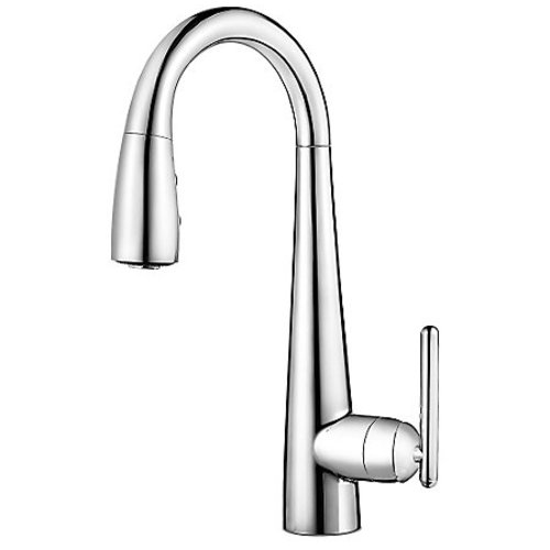Robinet de bar à bec amovible « Lita », chrome