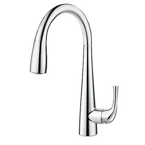 Robinet de cuisine à bec amovible « Alea », chrome
