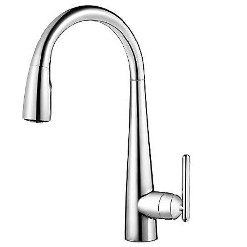 Kitchen Pull-Down Faucet - "Lita" - Chrome