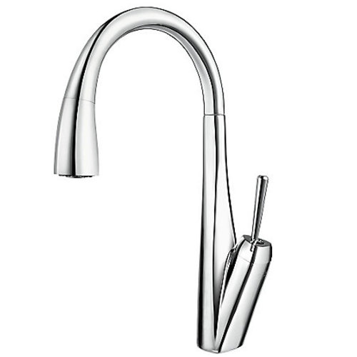 Kitchen Pull-Down Faucet - "Zuri" - Chrome