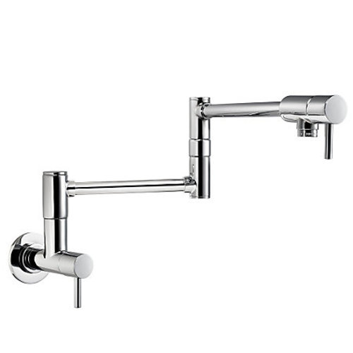 Kitchen Pot Filler Faucet - "Lita" - Chrome