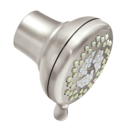 Pomme de douche Eco-Performance « Nurture », 4 po, nickel brossé