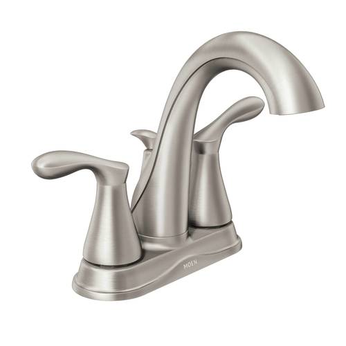 Two-Handle Bathroom Faucet - "Varese" - Brushed Nickel