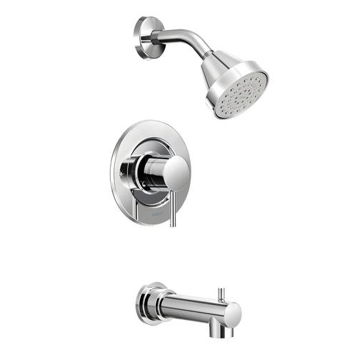 Tub/Shower Faucet with Posi-Temp(R) - "Align" - Chrome - Rough plumbing not included