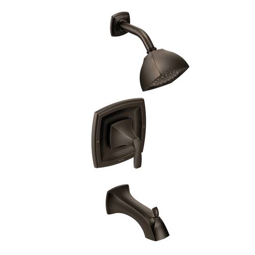 Robinet de baignoire/douche Posi-Temp(MD), « Voss », Bronze huilé - Plomberie brute non incluse