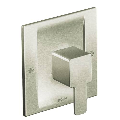 Valve Trim with Posi-Temp(R) - "90 Degree" - Brushed Nickel - Rough plumbing not included