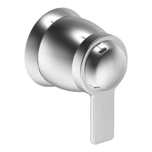 Volume control - "90 Degree" - Chrome - Rough plumbing not included