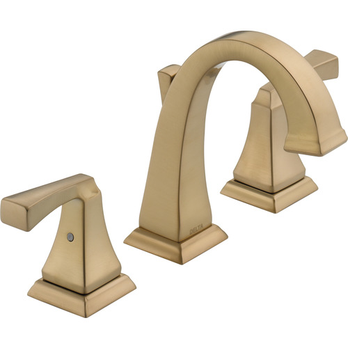 Two-Handle Lavatory Faucet - "Dryden" - Champagne Bronze