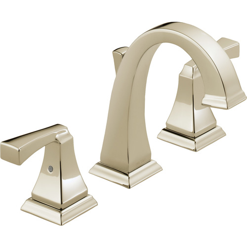 Two-Handle Lavatory Faucet - "Dryden" - Polished Nickel