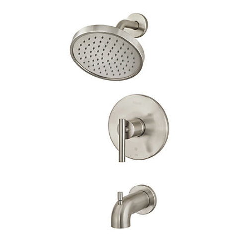 Robinet bain/douche « Contempra », nickel brossé - Plomberie brute non incluse