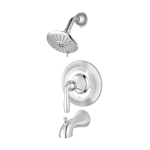 Robinet bain/douche « Iyla », chrome - Plomberie brute non incluse