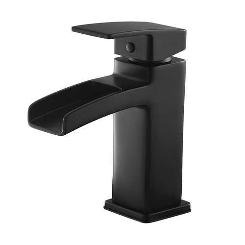 Lavatory 1-Handle Faucet - "Kenzo" - Matte Black