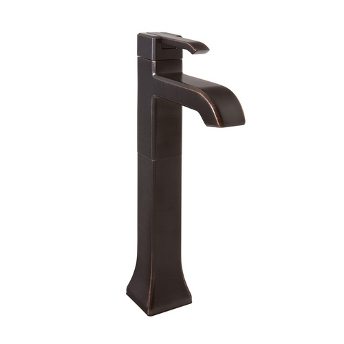 Robinet lavabo vasque 1 poignée « Park Avenue » bronze huilé