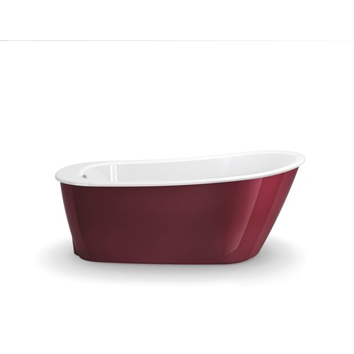 Bain autoportant « Sax » 60 x 32", Ruby