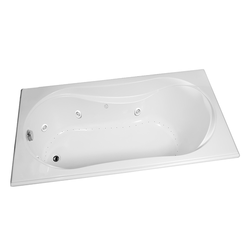 Cocoon Drop-In Bathtub - Hydrosens/Aerosens - 60 x 36"