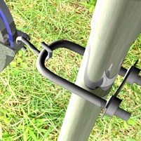 Installer un boulon en U (U-bolt)