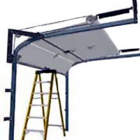 Install the garage door