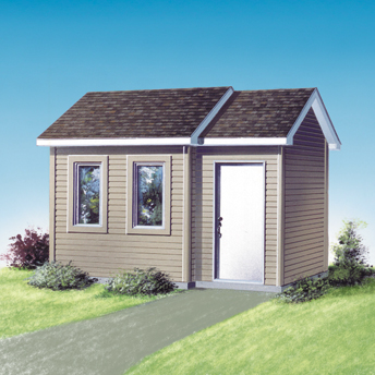 Build a shed from a plan.