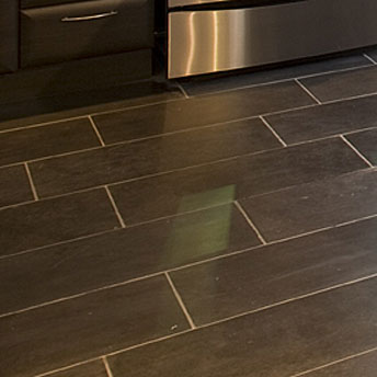 Tile boasts extreme versatility; from shapes and colors to patterns and grout lines, tile can accommodate any style.