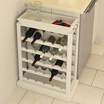 Fabriquer un support pour bouteilles de vin