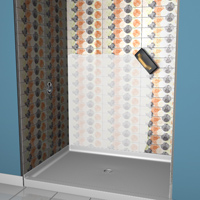 Apply the grout