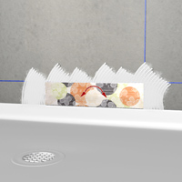 Lay the first tile