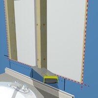 Install A Recessed Medicine Cabinet 1 Rona