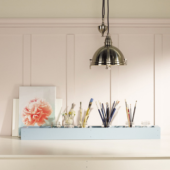 Decorate your wall with strips and chair rails