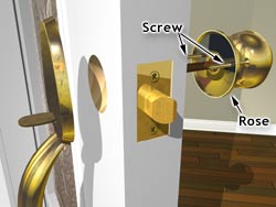 Install the handle