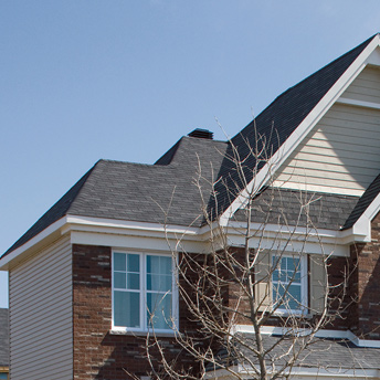 Asphalt shingles are available in hundreds of colours
