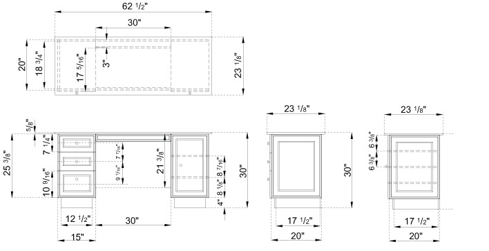 Build a desk - CONSTRUCTION PLANS | RONA
