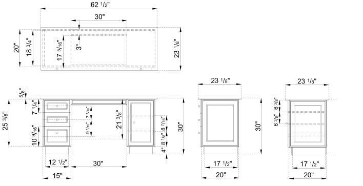 Desk elevation