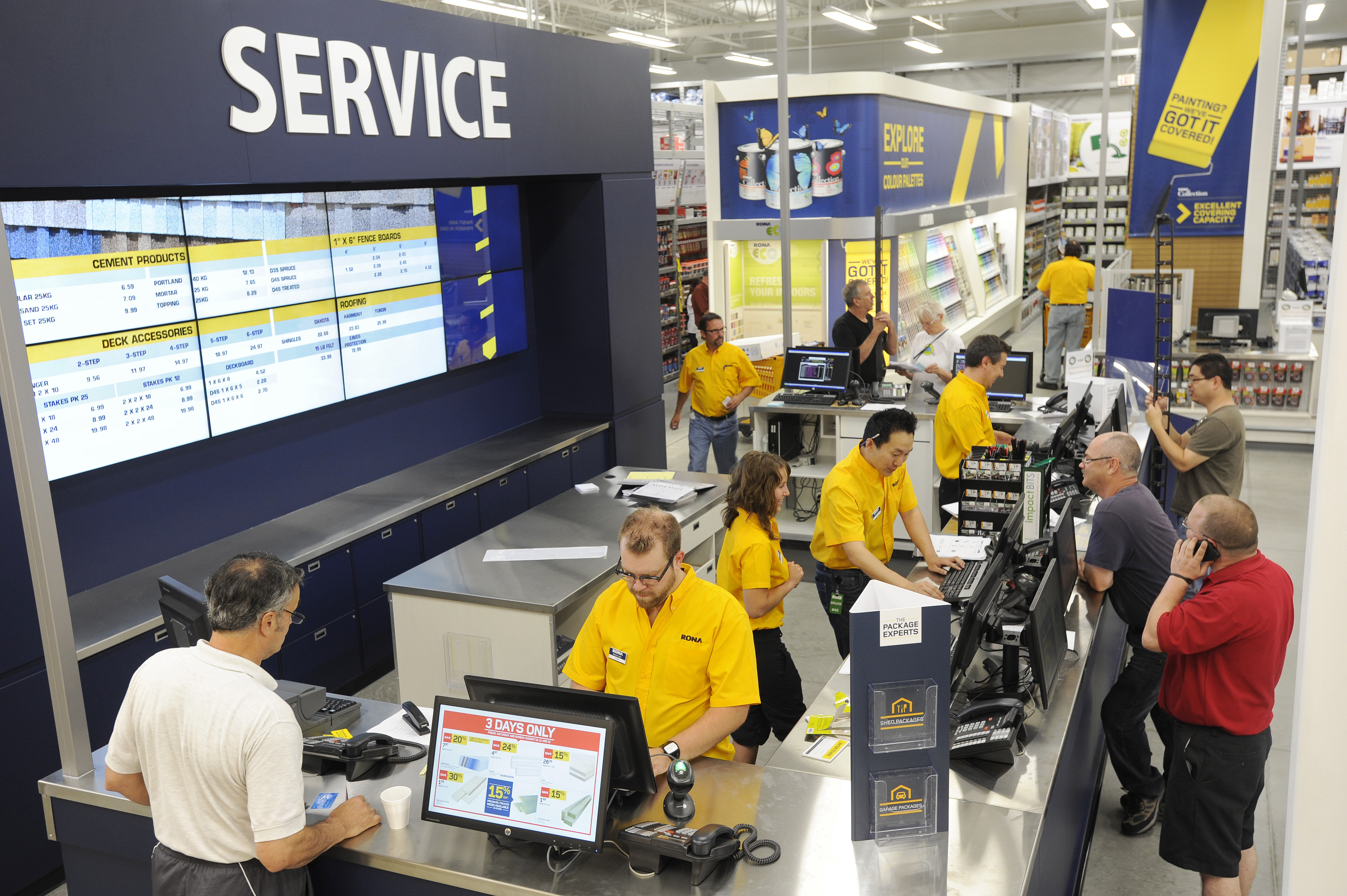 RONA gets closer to the customers with the launch of its first